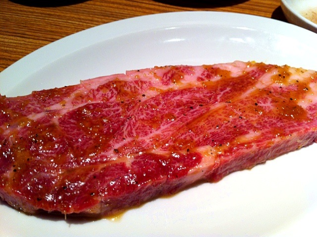 芯ロース at 和牛専門店 焼肉ジャンボ 白金