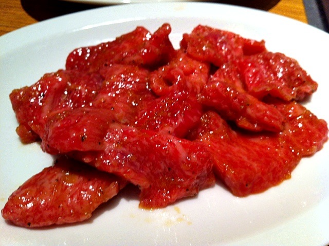 カルビ at 和牛専門店 焼肉ジャンボ 白金